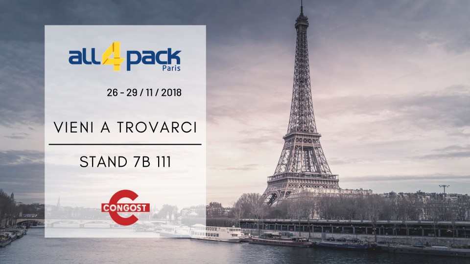 Congost in ALL4PACK Parigi