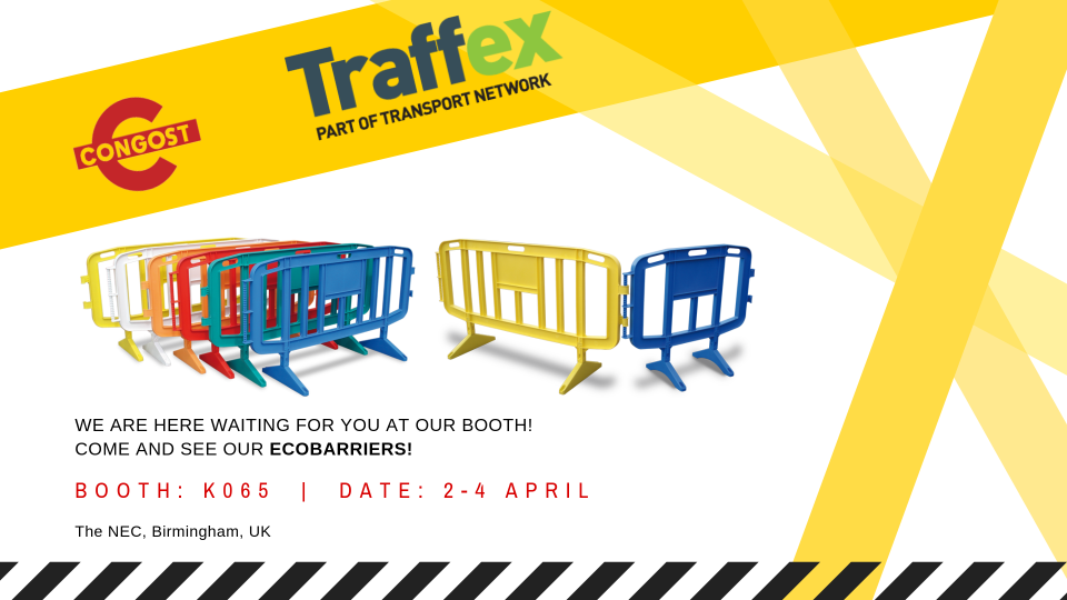 We’ll be exhibiting at Traffex!