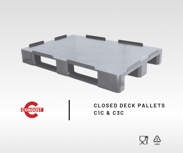 Congost Closed Deck Pallets: C1C & C3C