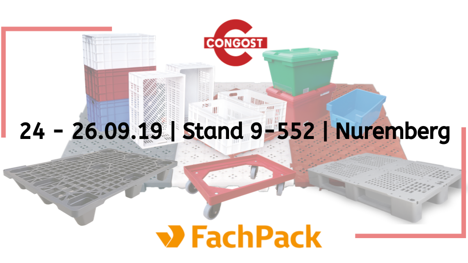 WE’LL BE EXHIBITING AT FACHPACK 2019!