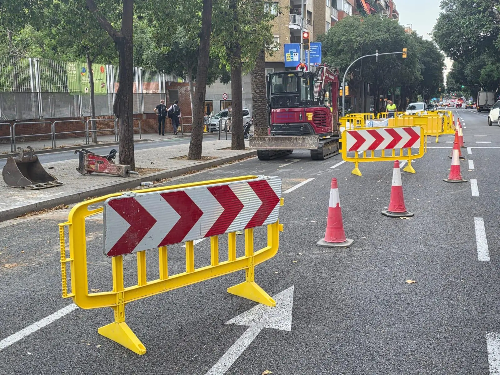 Kunststoff-Absperrgitter Congost